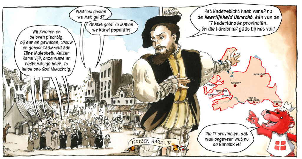 keizer karel v en de heerlijkheid utrecht door Milou van Montfort